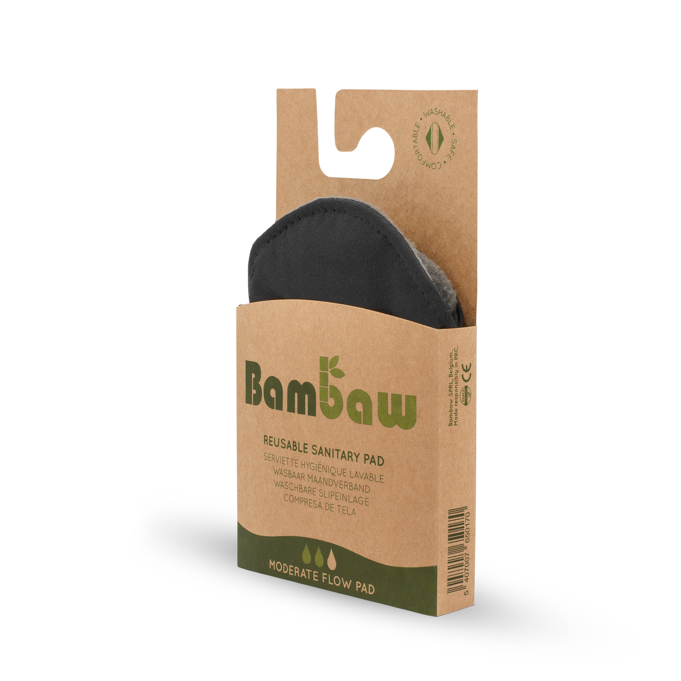Bambaw Reusable Sanitary Pads - Moderate Flow