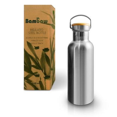 Bambaw Stainless Steel Insulated Bottle 500ml