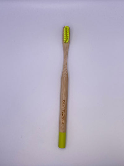 Be My Flower Adult Bamboo Toothbrush -  extra soft