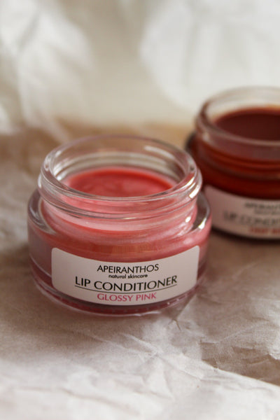 Apeiranthos Lip Conditioner - Glossy Pink