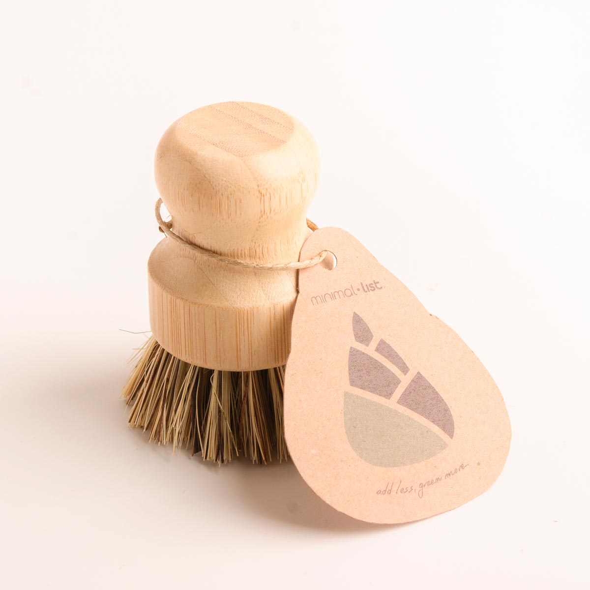Minimal List Mini Bamboo Brush for Rubbing Pots