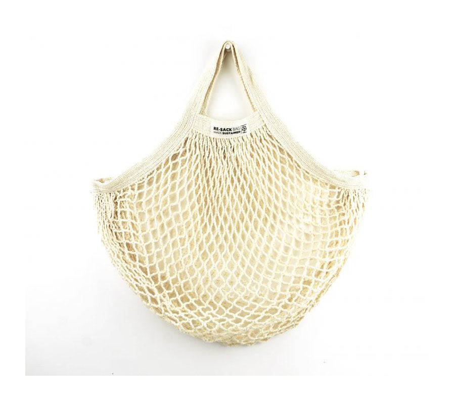 Made Sustained Organic Net Bag - Short Handle
