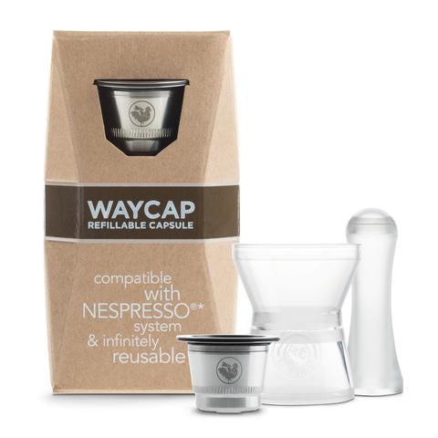WayCap Basic Kit - Refillable Capsule for Nespresso