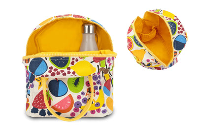 Fluf Lunch Bag With Zipper - Eat The Rainbow