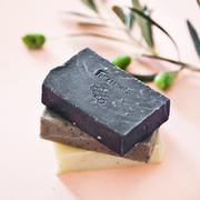 Apeiranthos Detox Soap για Πρόσωπο & Σώμα - Charcoal & Tea Tree