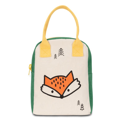 Fluf Lunch Bag With Zipper - Fox