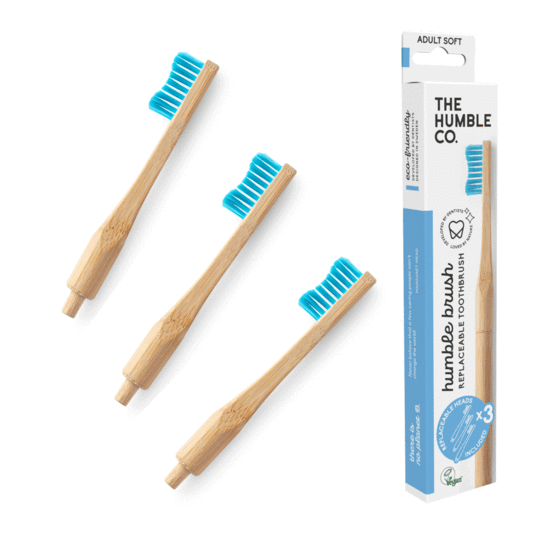 Humble Toothbrush with Replaceable Heads (soft)