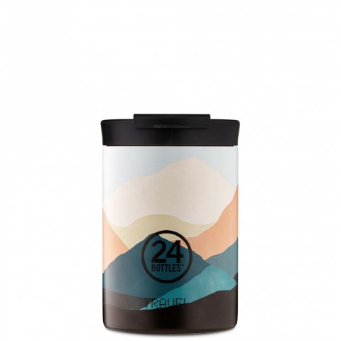 24 bottles Thermos Cup 350ml - Mountains